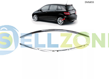 Χρωμιωμένες λωρίδες για πίσω προφυλακτήρα Mercedes B W245 2008–2010 – DMb855